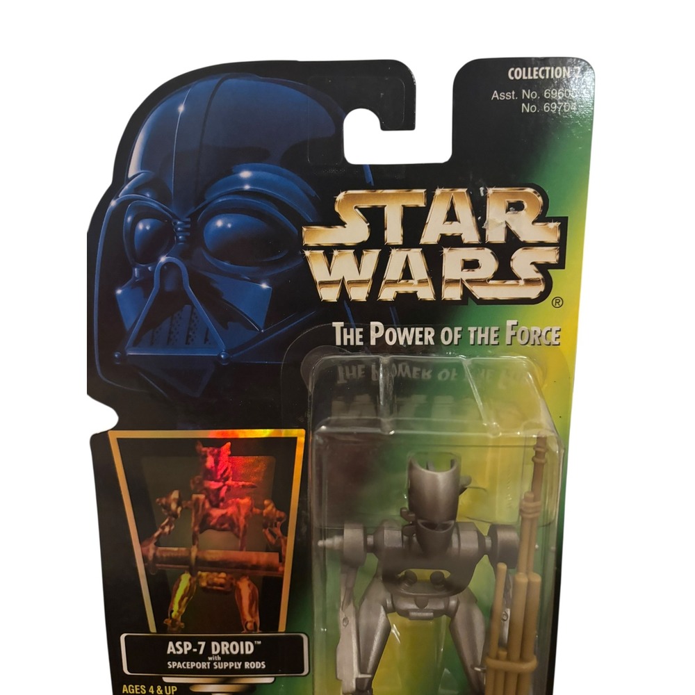 Star Wars Power of the Force ASP-7‎ Droid Figure 1996 POTF Collection 2 New - Picture 11 of 13